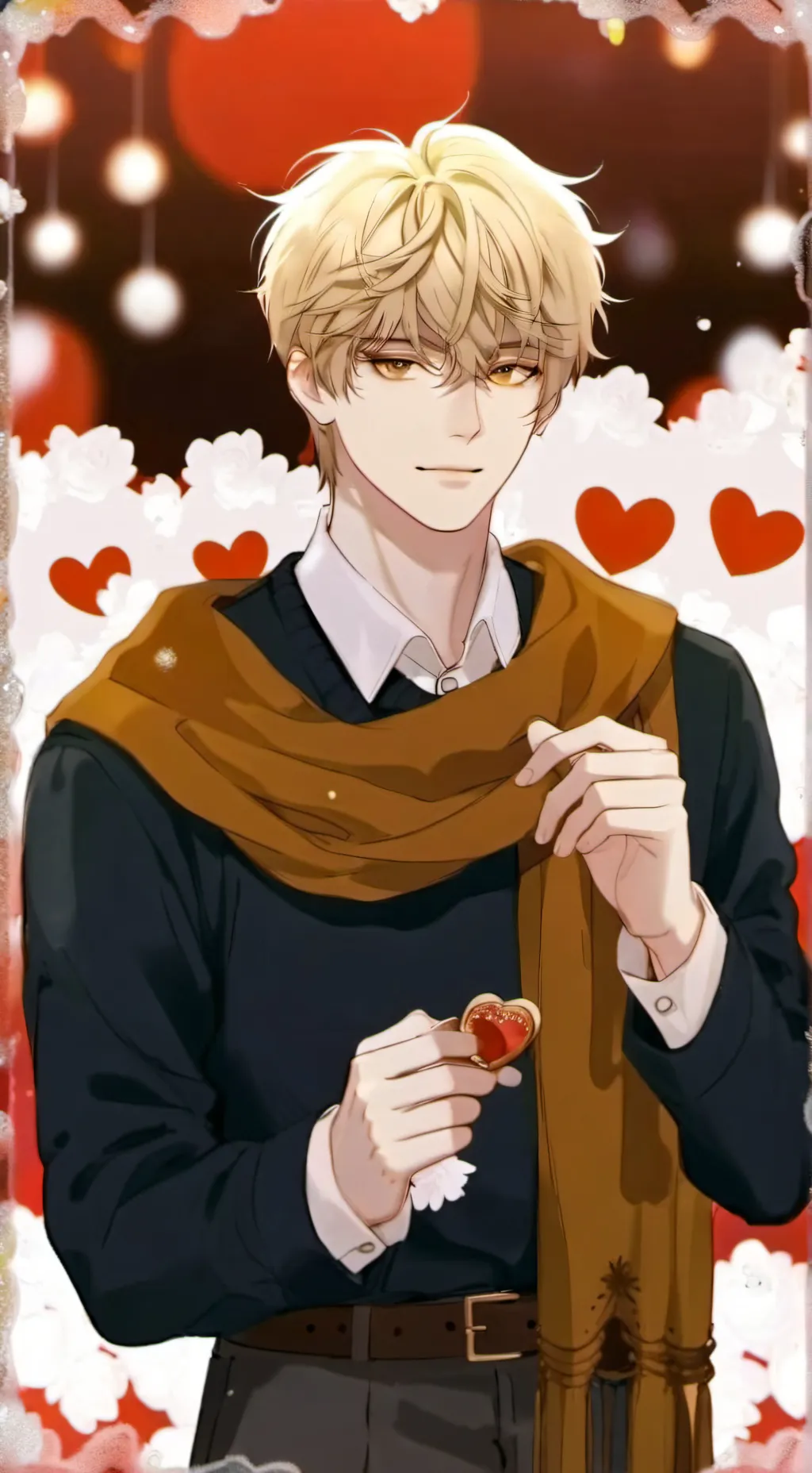 ai character: Leon background