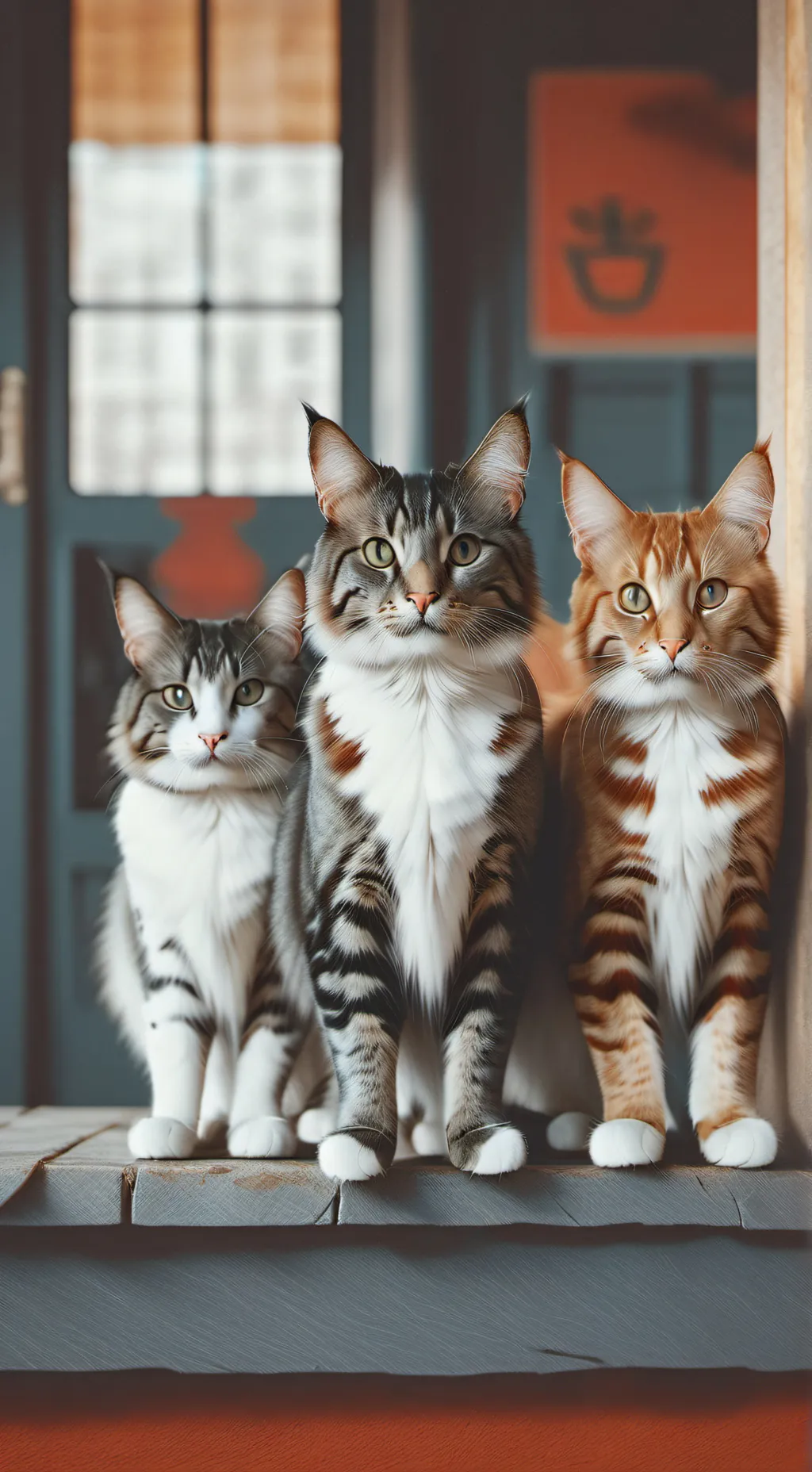 ai character: cat background
