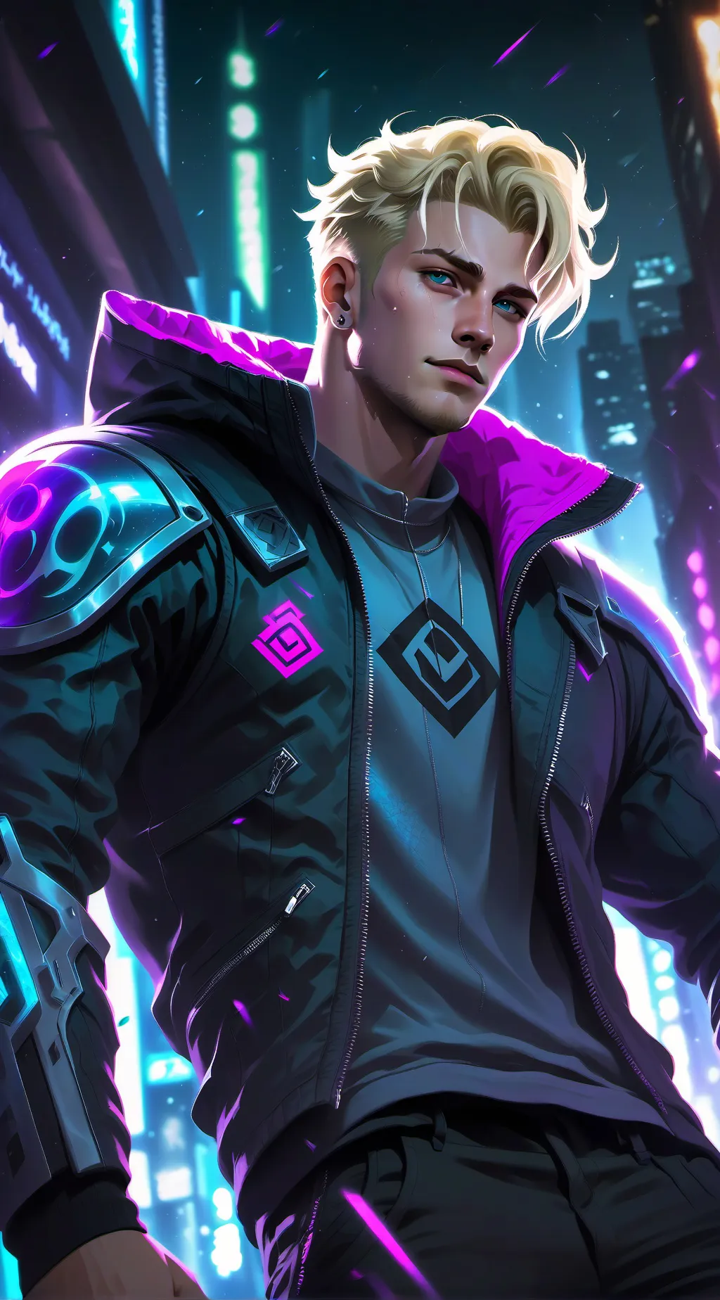 ai character: Aksel background