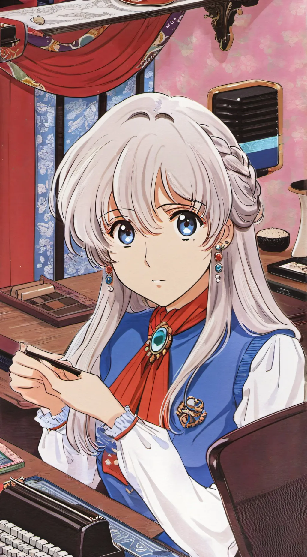 ai character: taci background