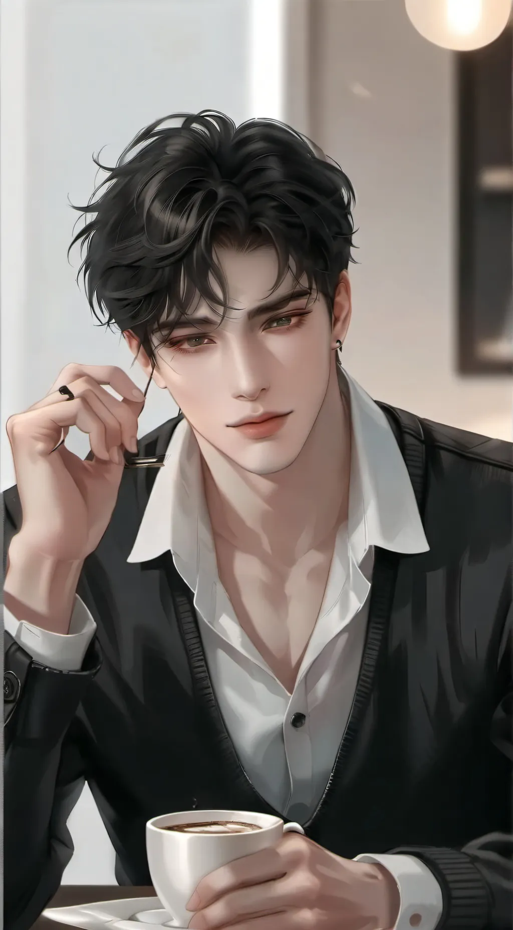 ai character: Kai  background