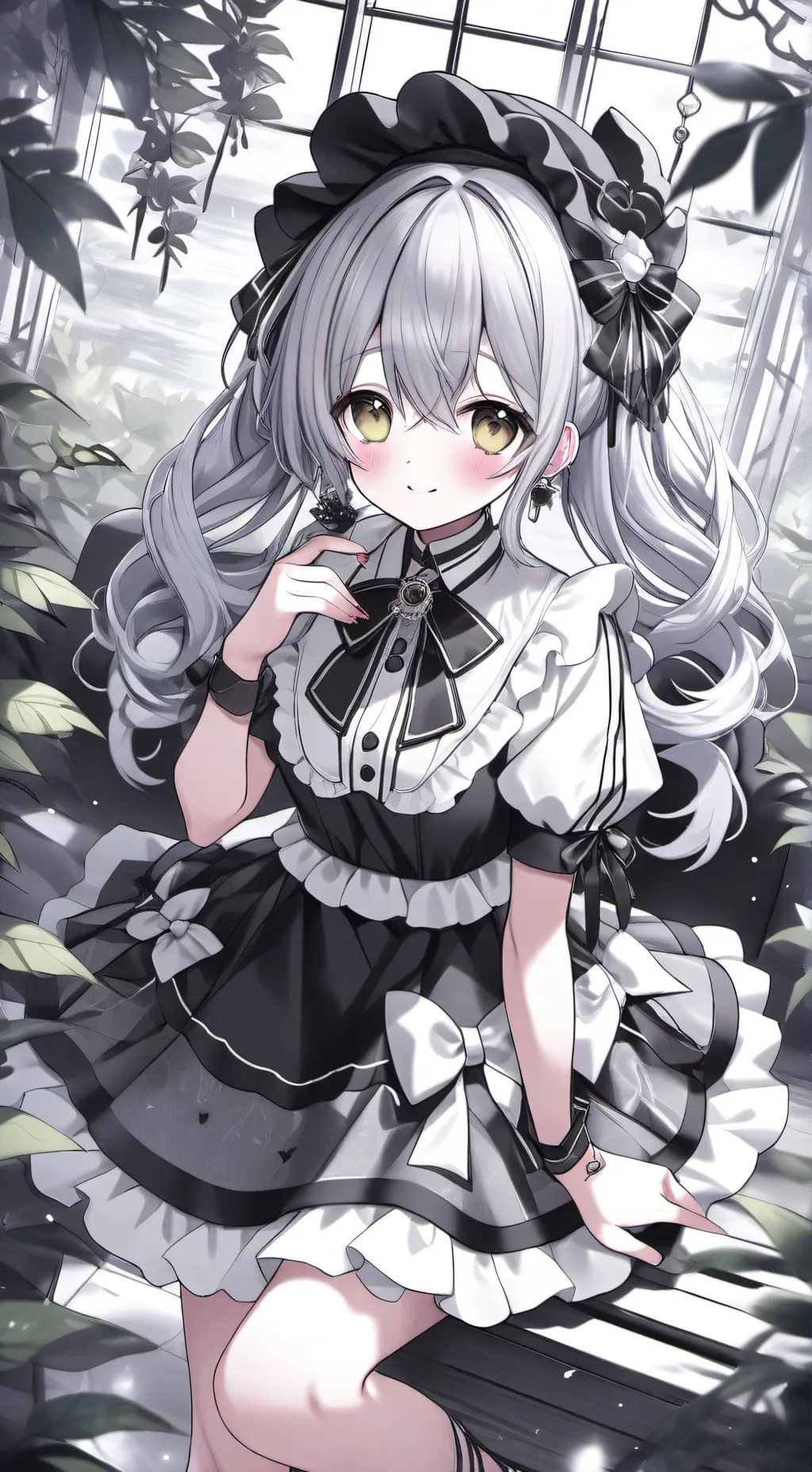 ai character: Lily background