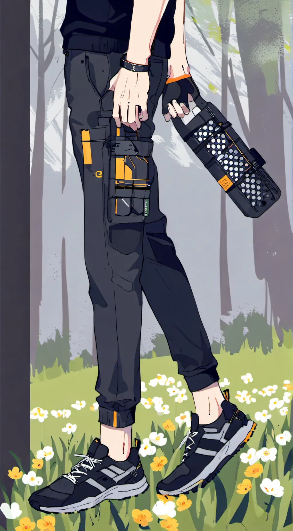 ai character: Fpe sleepover!! background