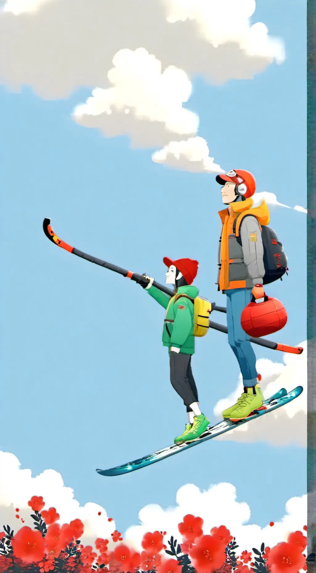 ai character: mha camping background