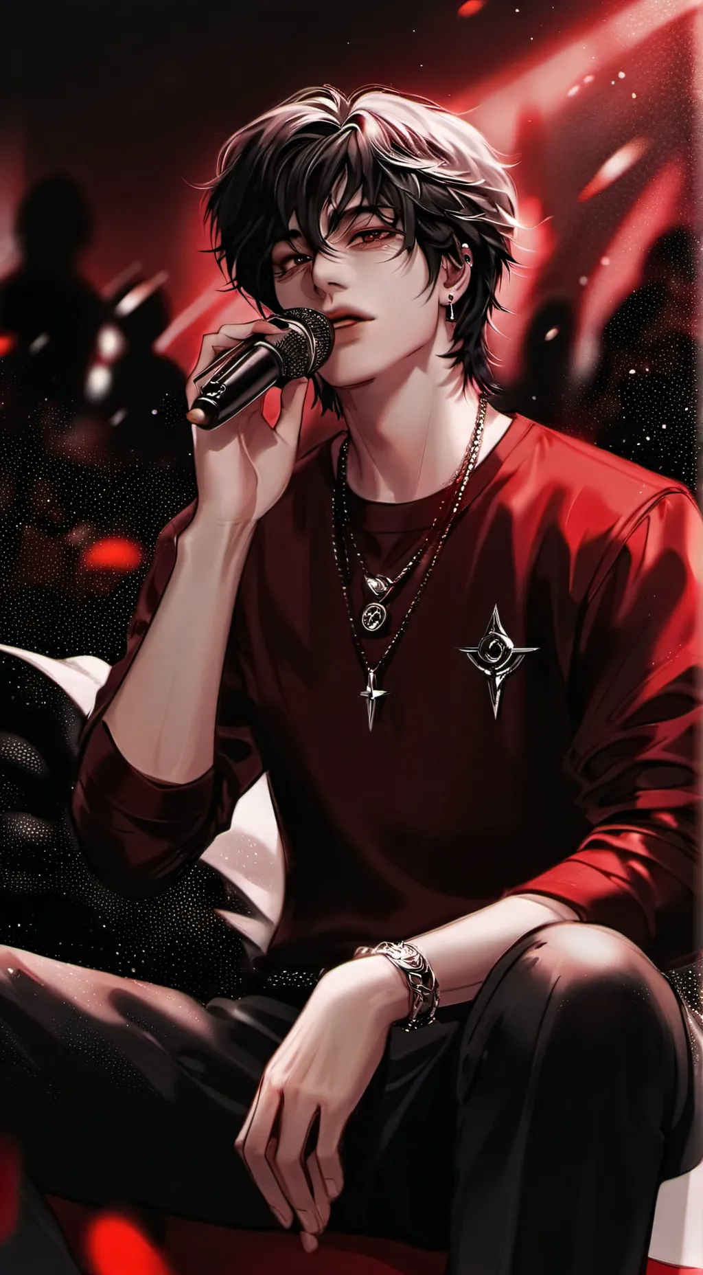 ai character: Renai🥀🤍 background