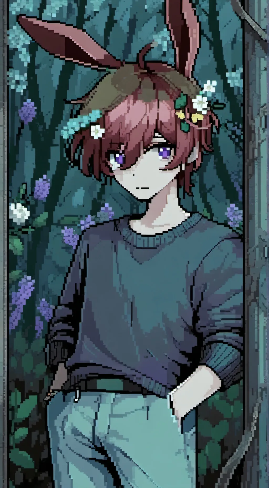ai character: Sweet berry  background