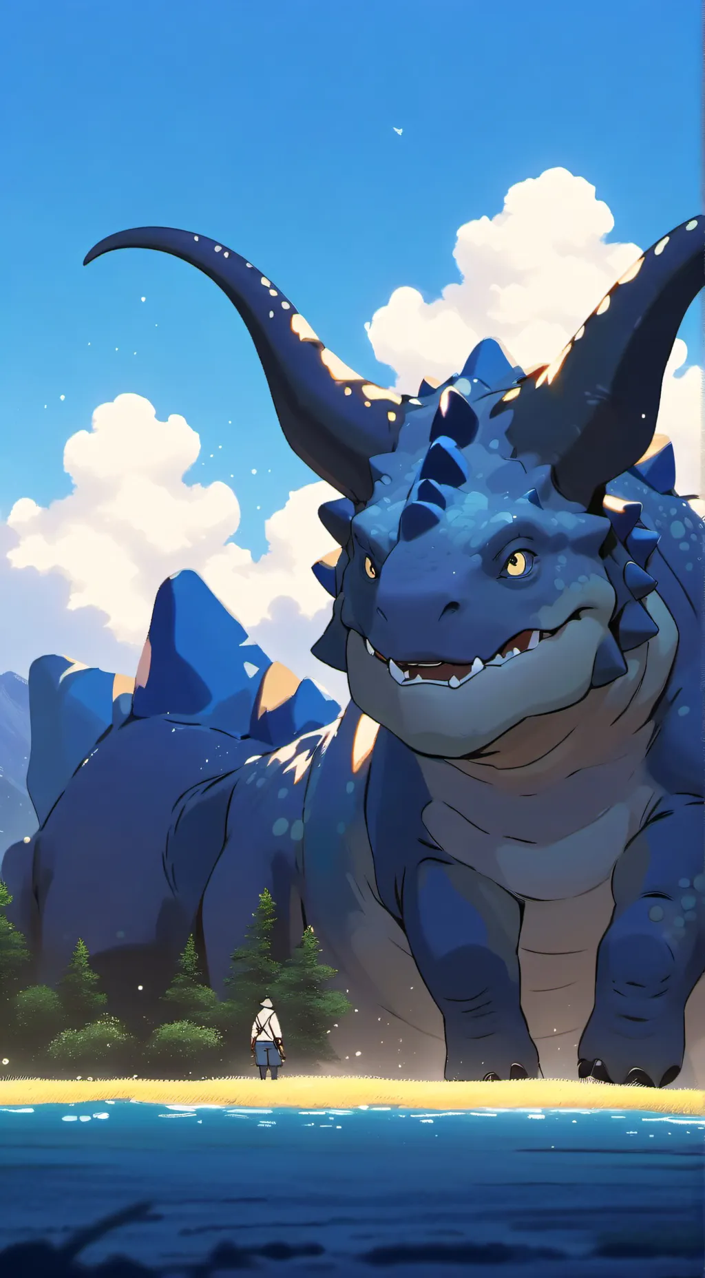 ai character: Carnotitaurus background