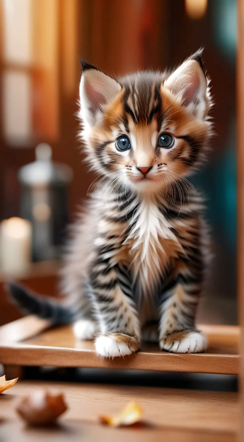ai character: Baby kitten background