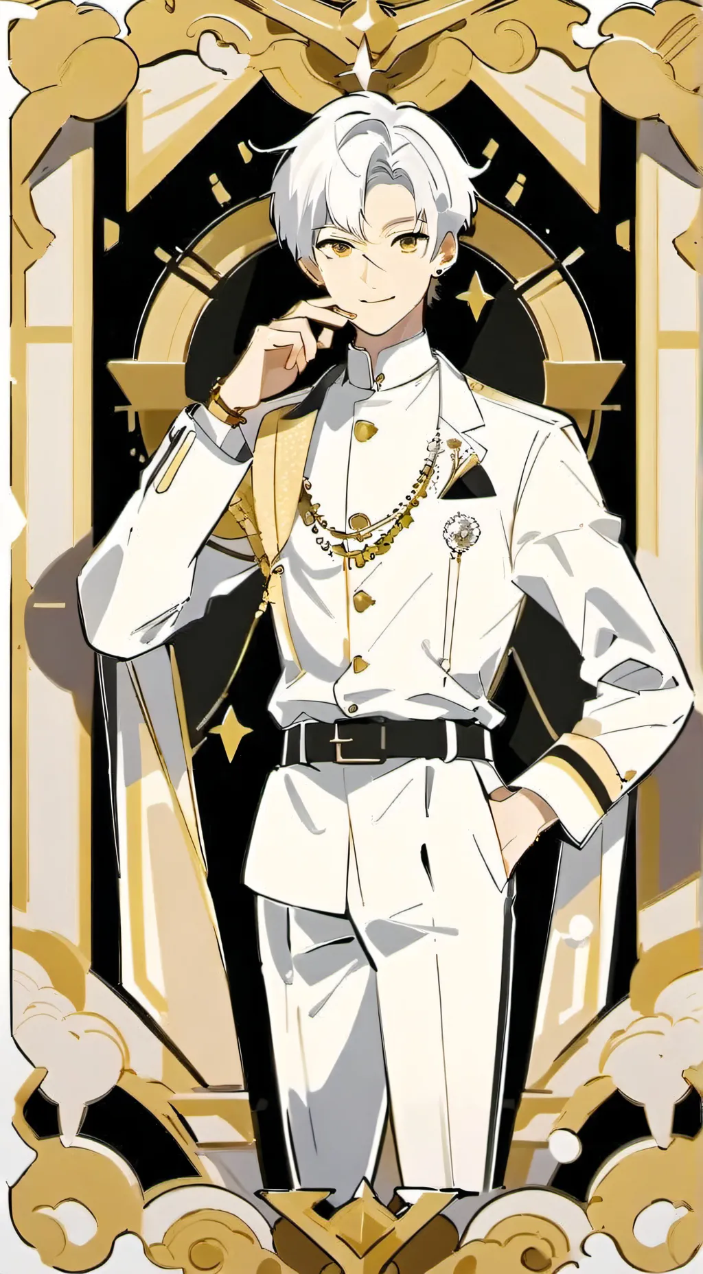 ai character: Nick background