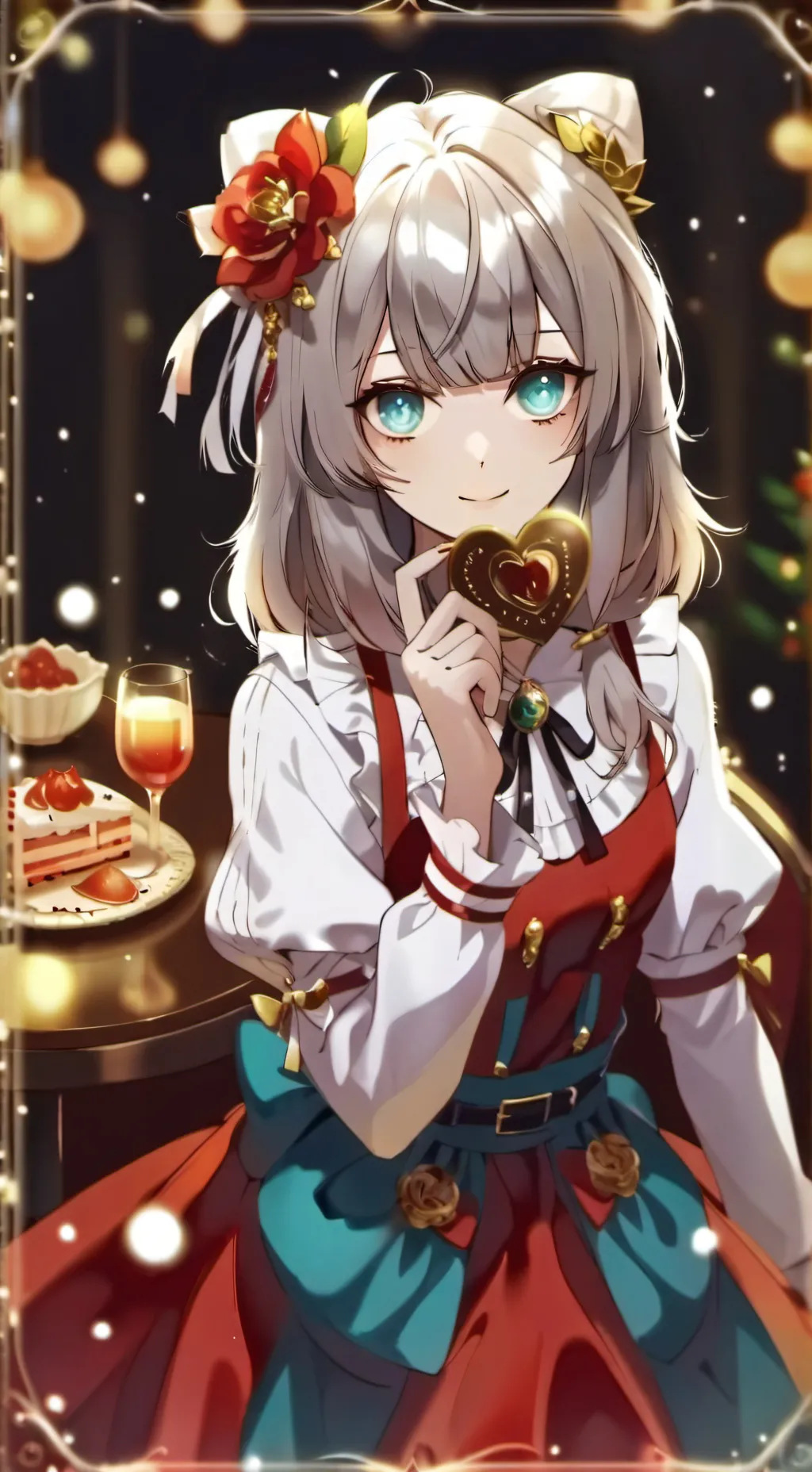 ai character: special girl  background