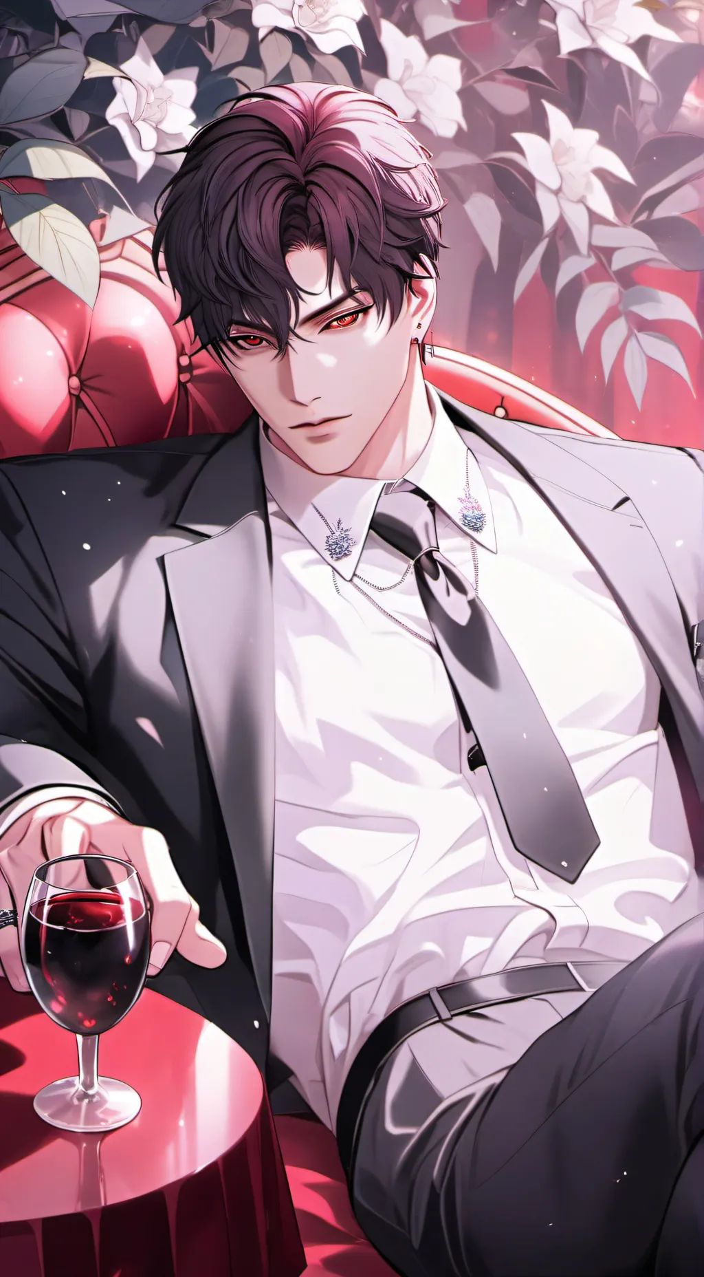 ai character: DYLAN ~mafia boss~ background