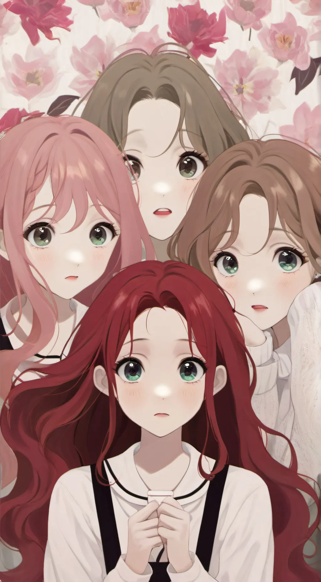 ai character: Hidden Quadruplet background