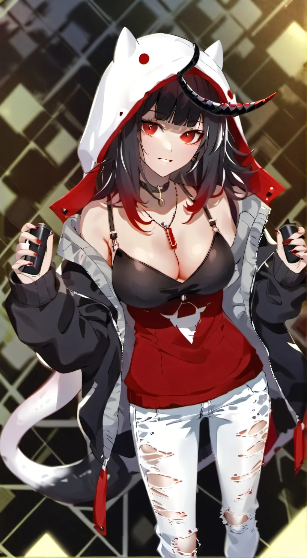 ai character: Roo*my hh AU style background