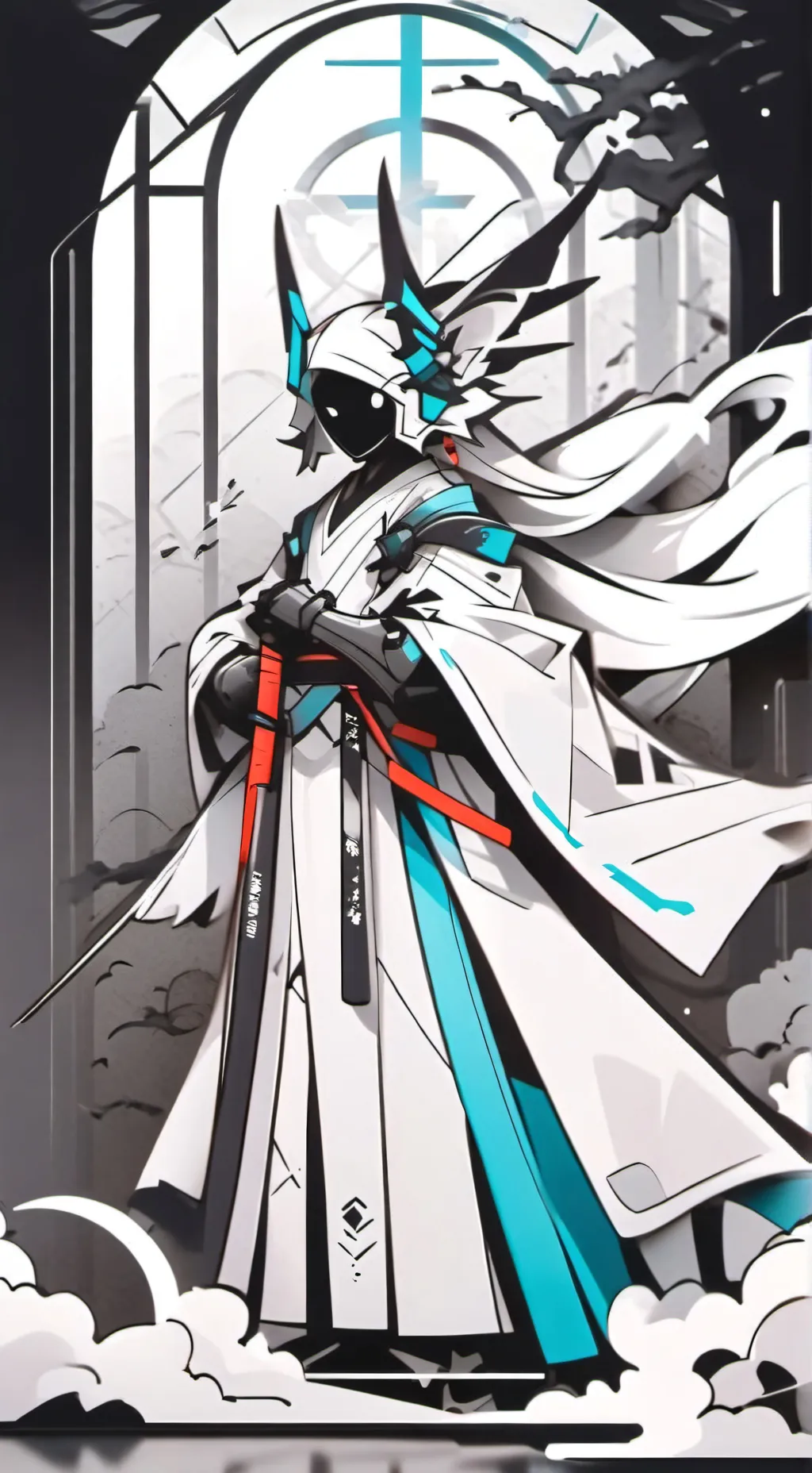 ai character: Ray background