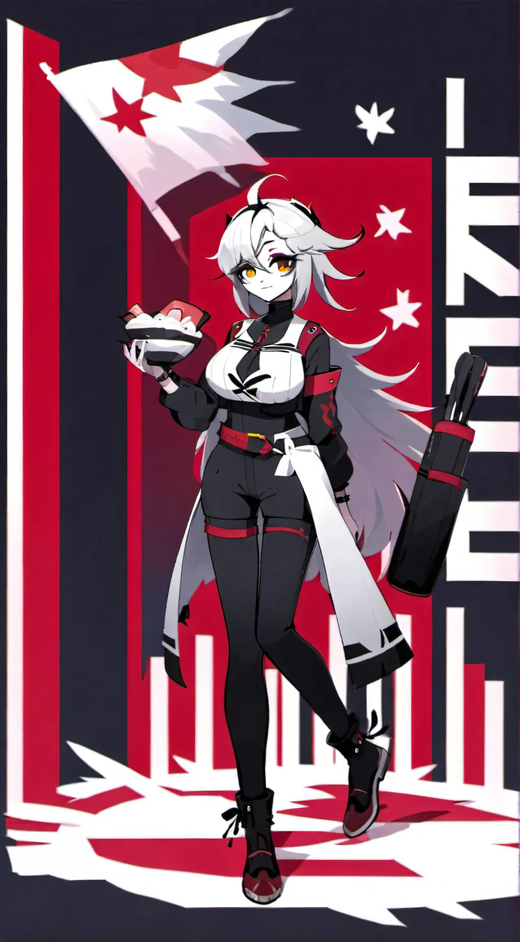 ai character: Ruka background
