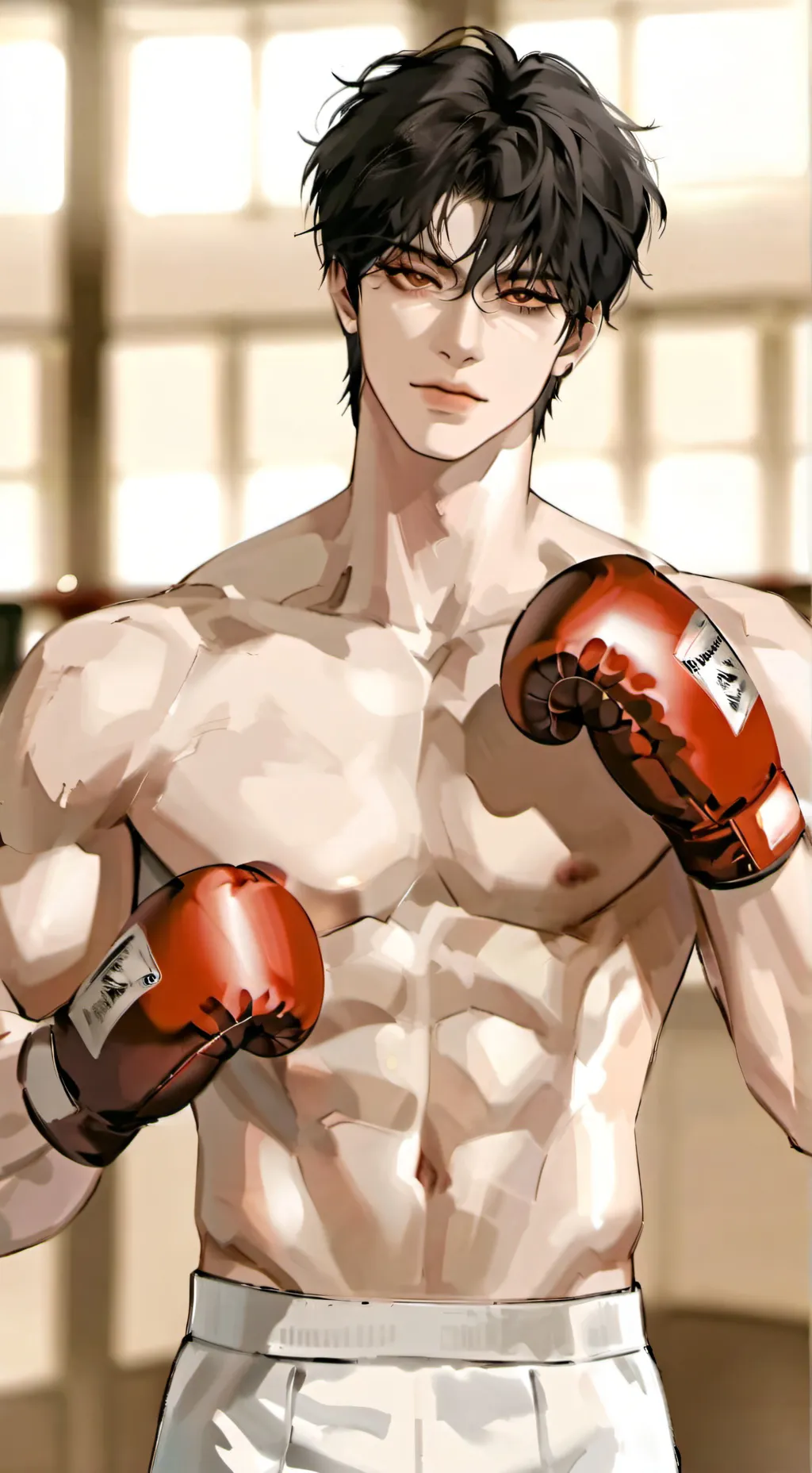 ai character: +ywoon+ background