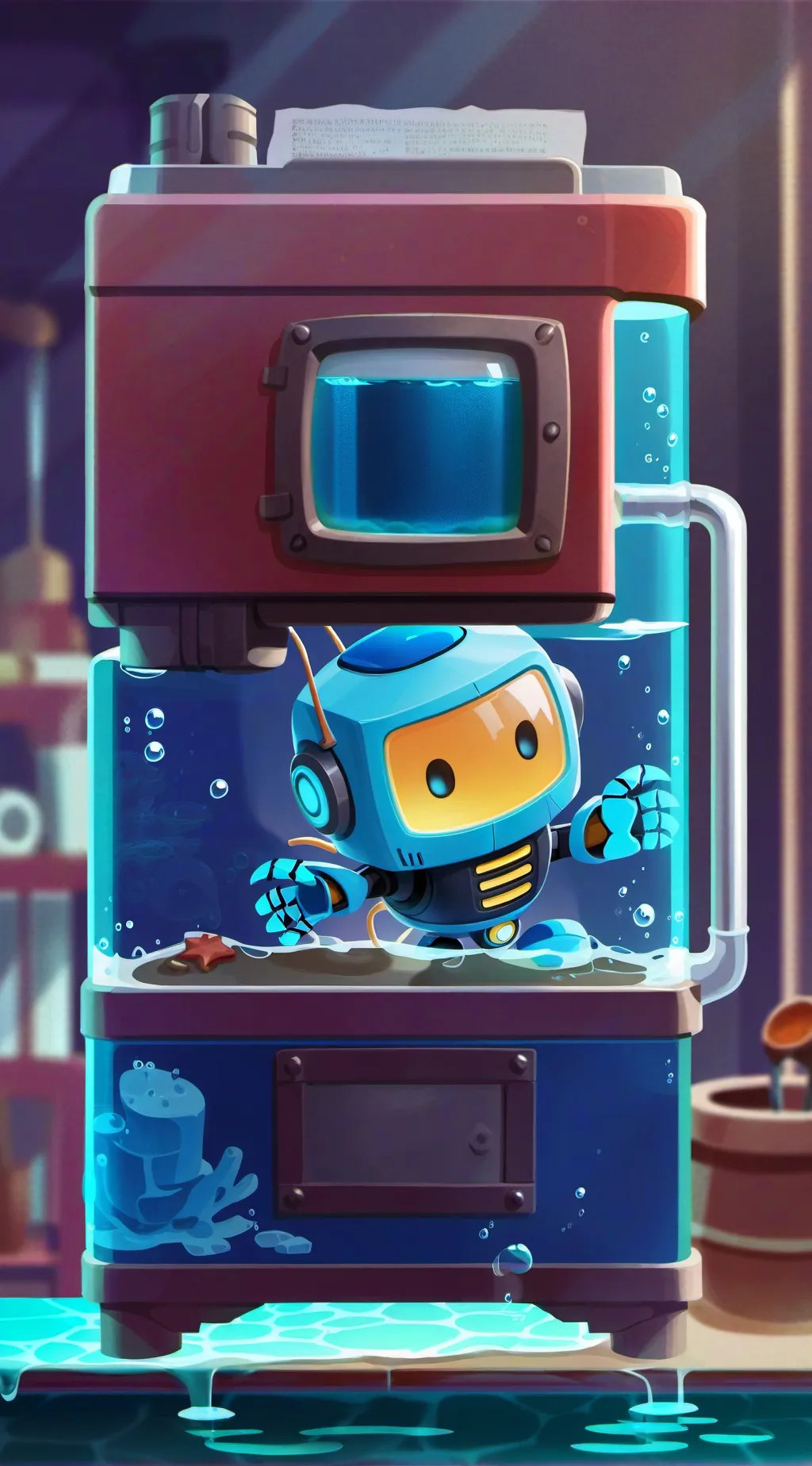 ai character: C-B3A background
