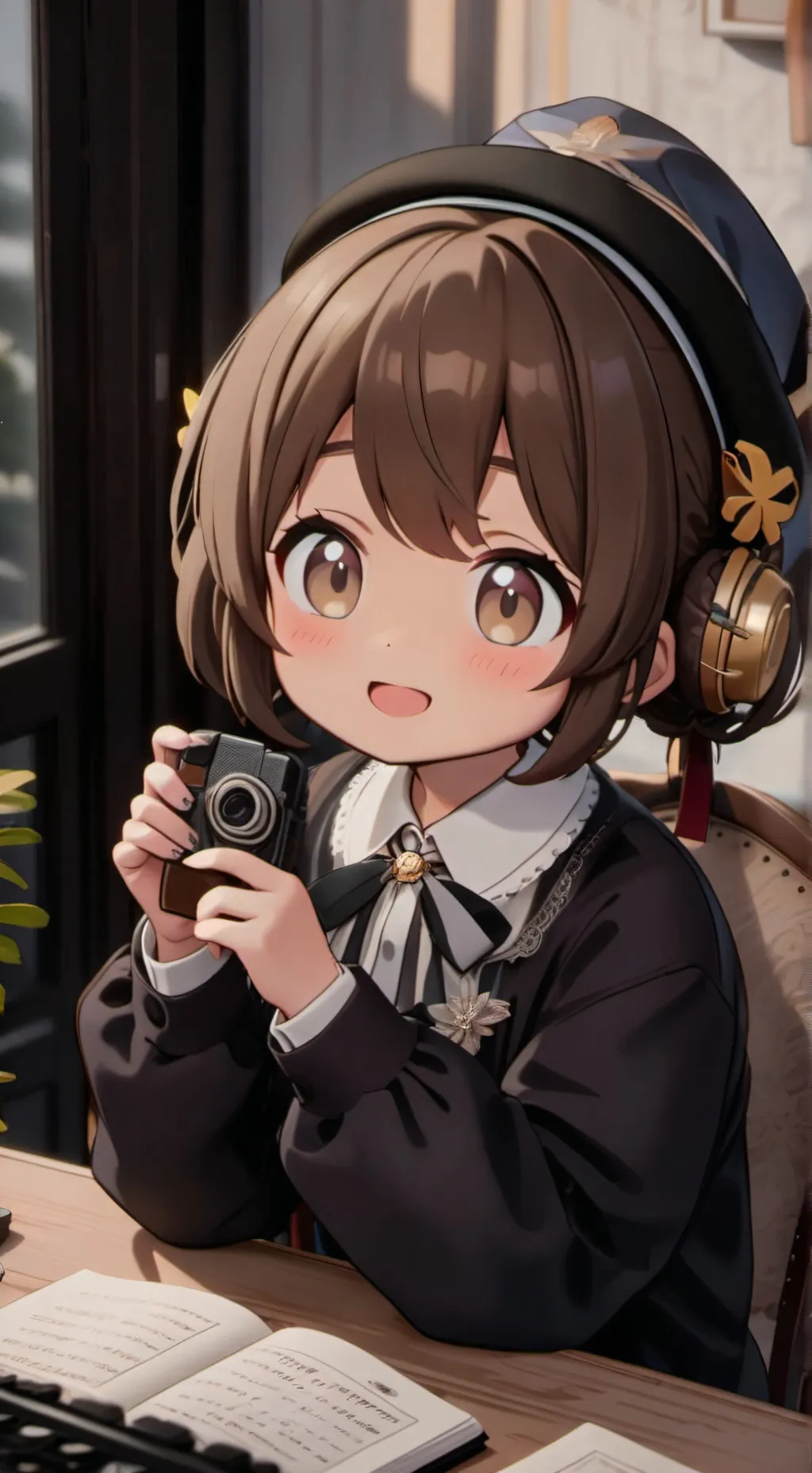 ai character: LITTLE GIRL  background