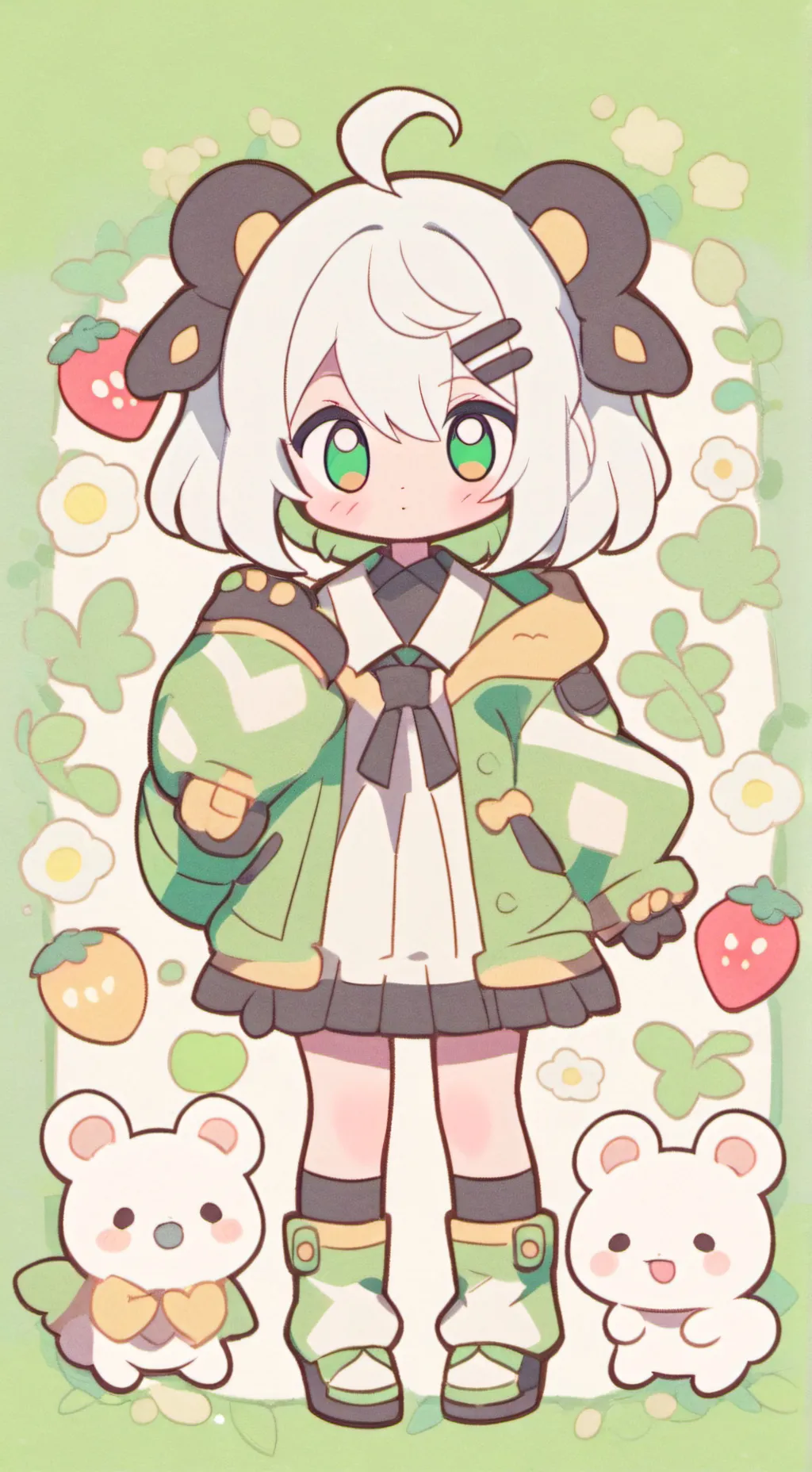 ai character: sunny  background