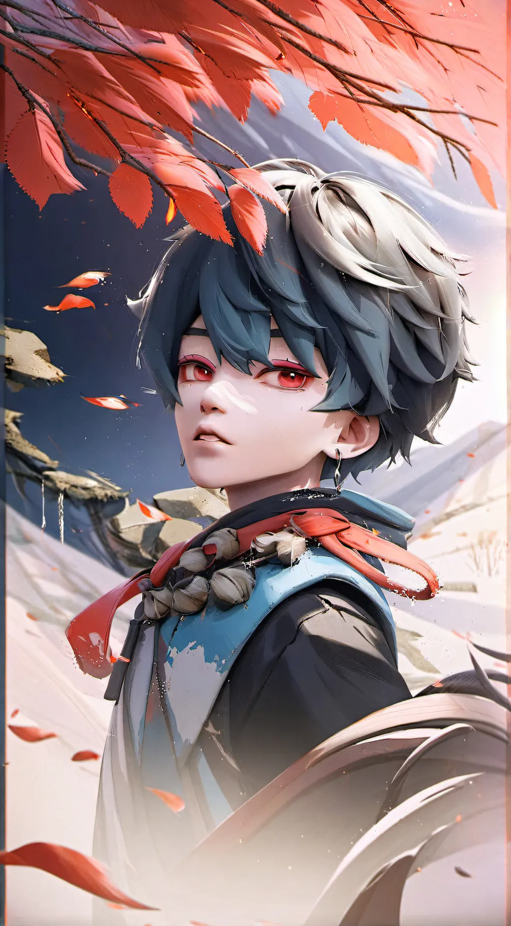 ai character: COOL BOY😎 background