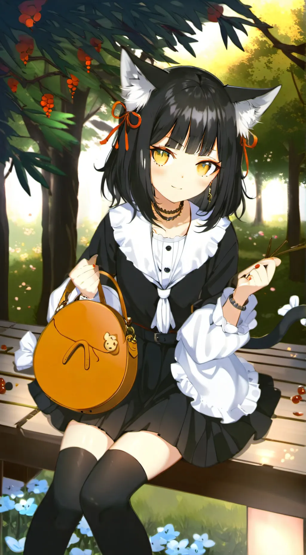ai character: Lily  background