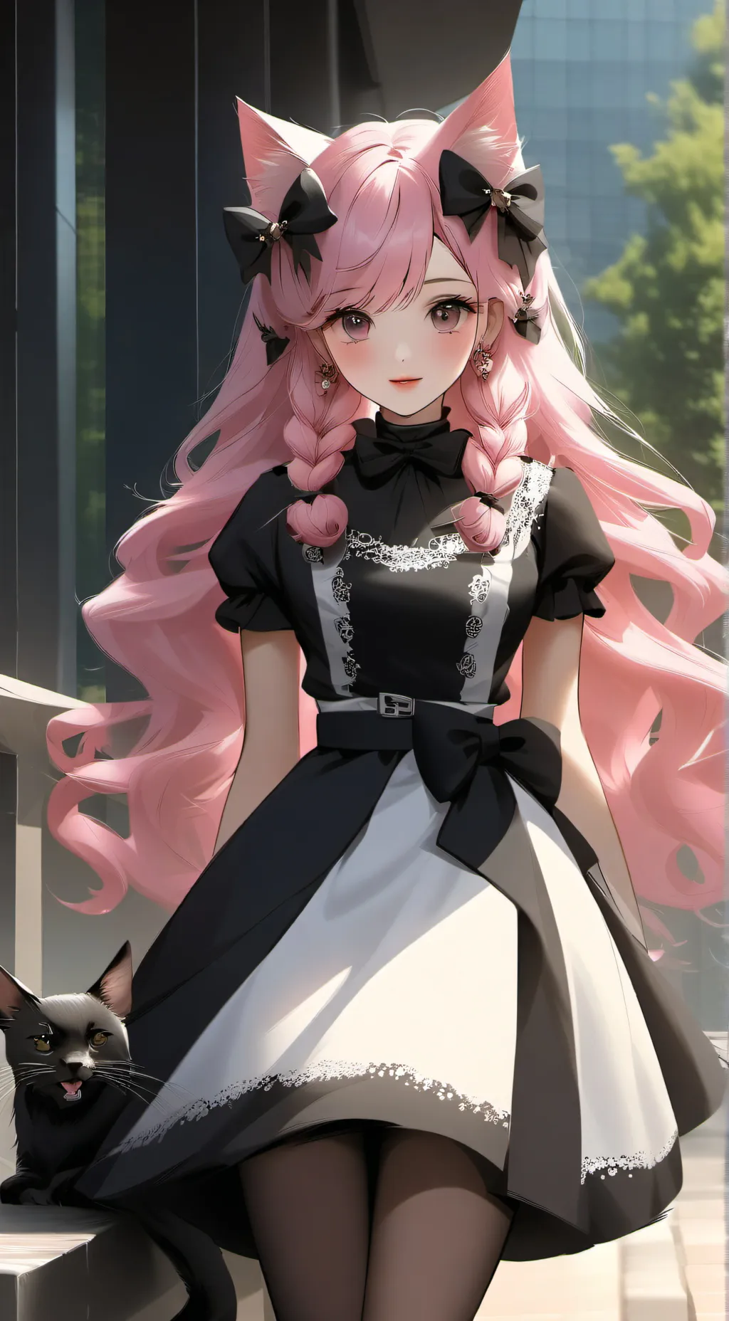 ai character: ￼Kc/Kawaii Chan background