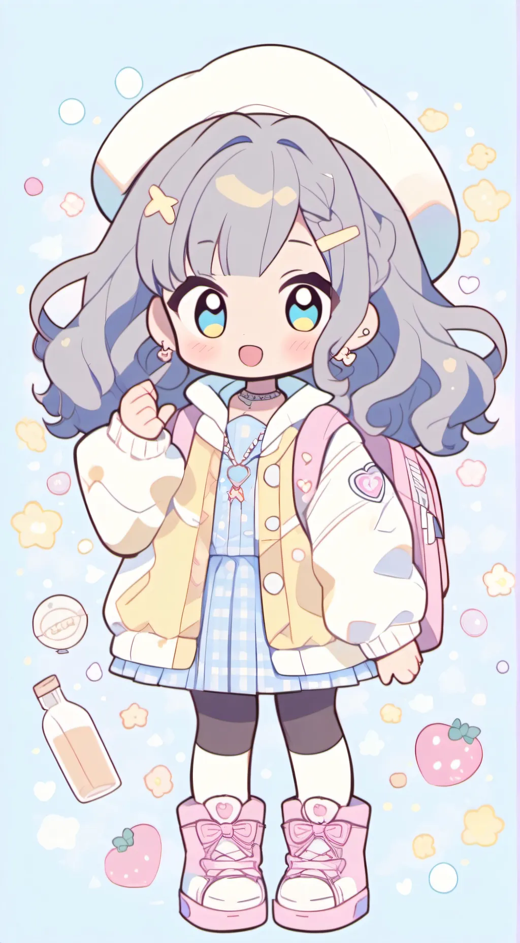 ai character: School background