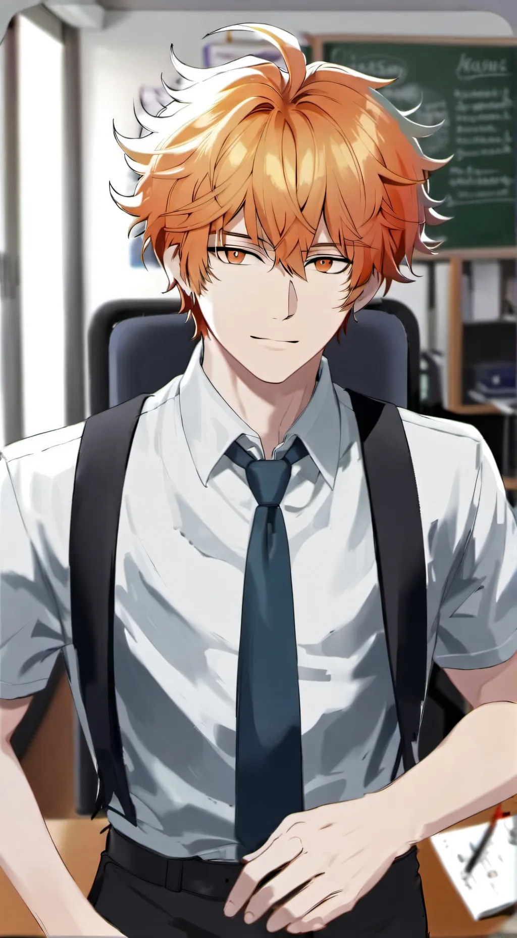 ai character: Dr. Mendez  background