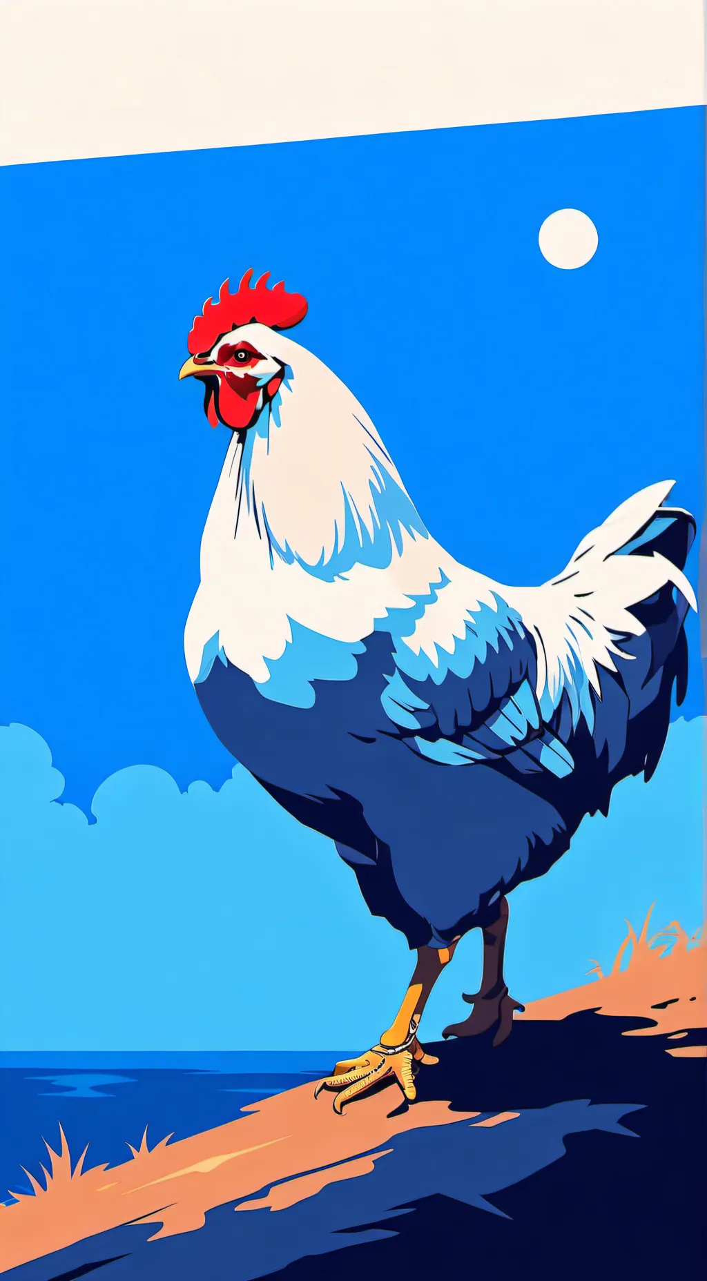 ai character: mha hawks food  background