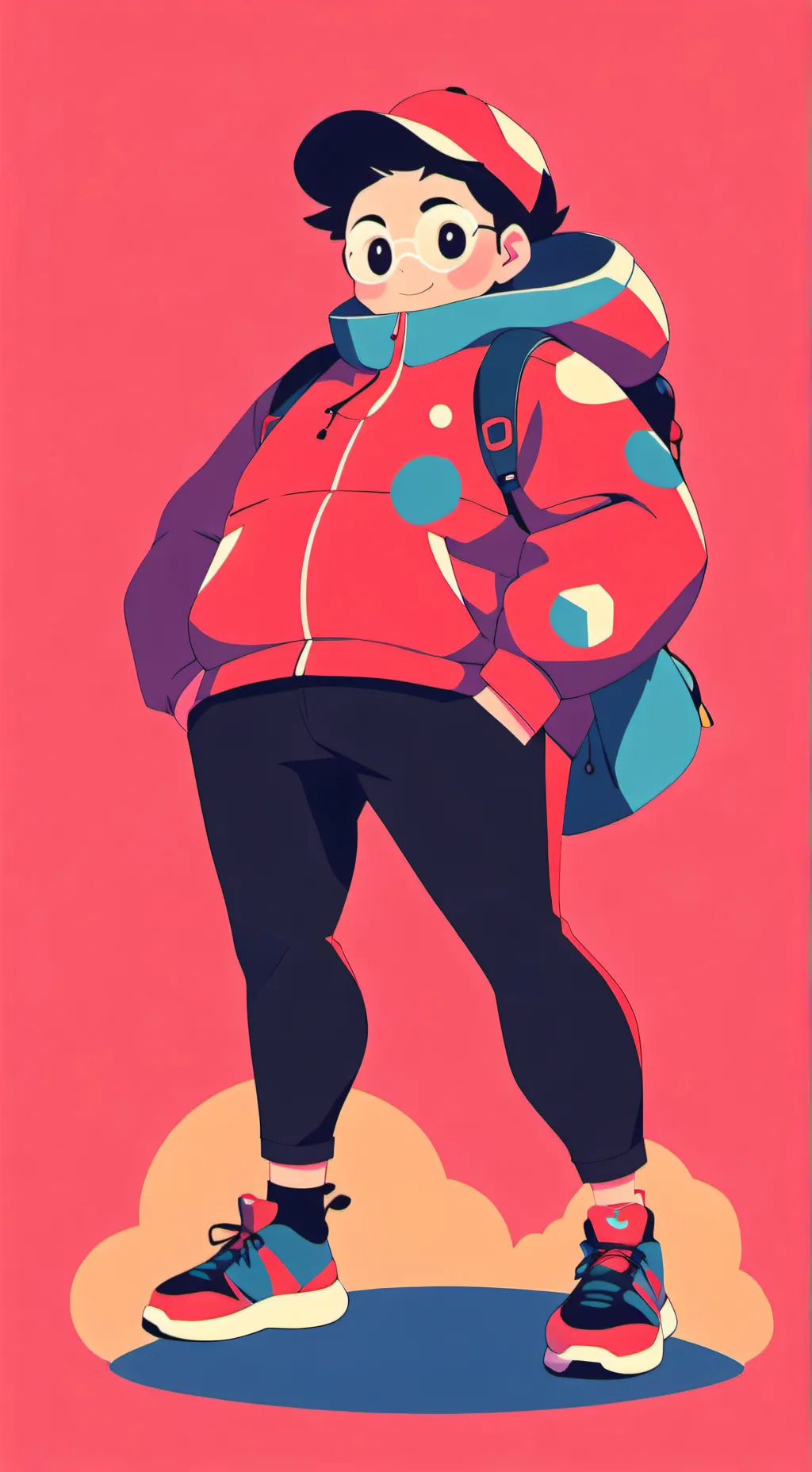 ai character: fat tails  background