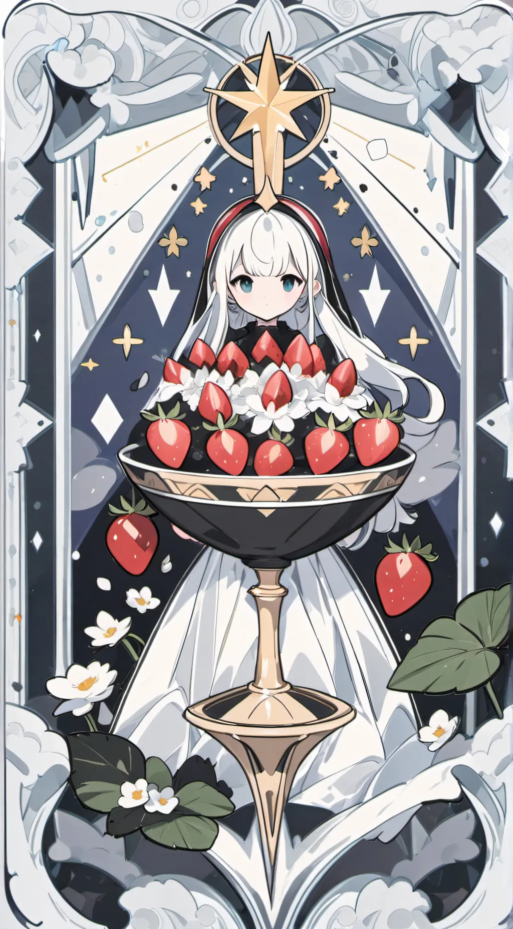 ai character: sprout  background