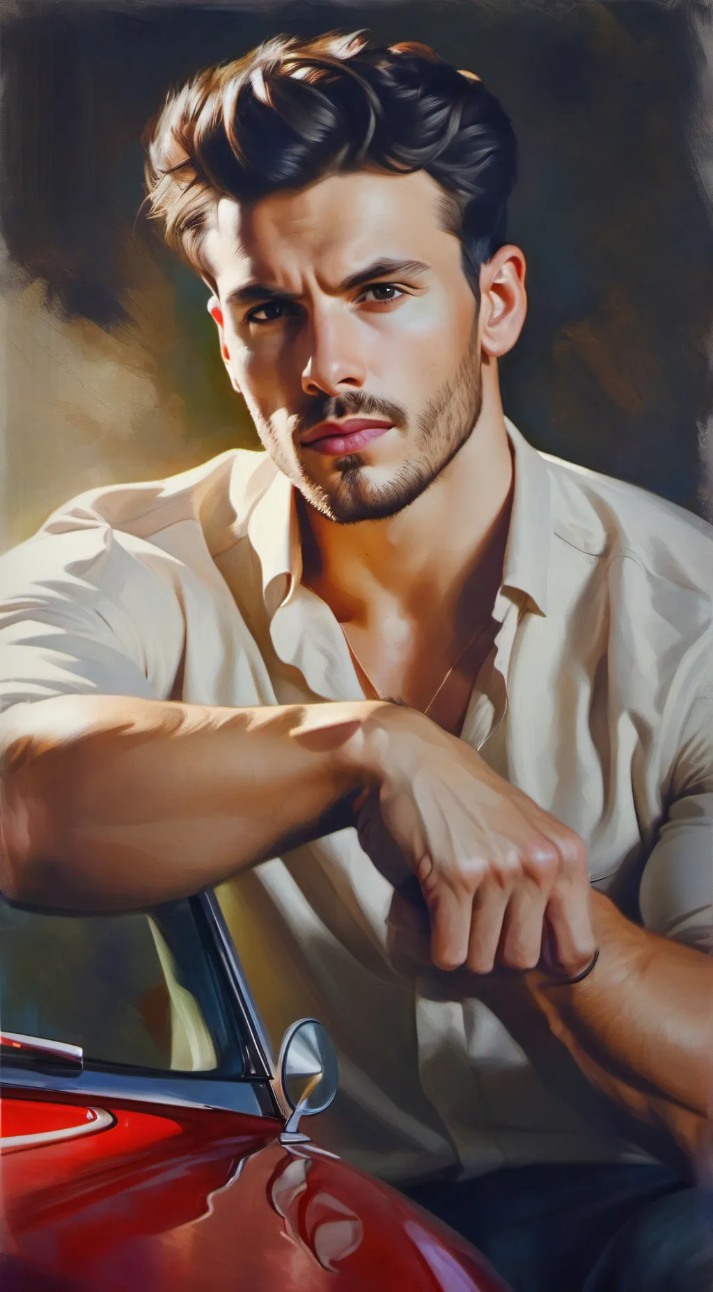 ai character: Chasten Carmichael background