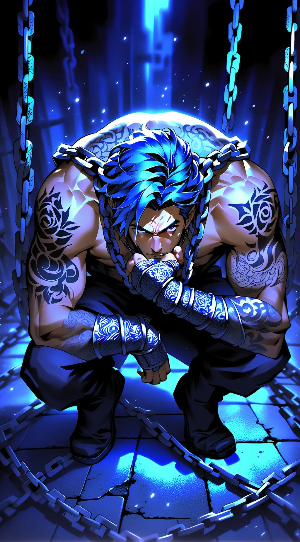 ai character: Driss background