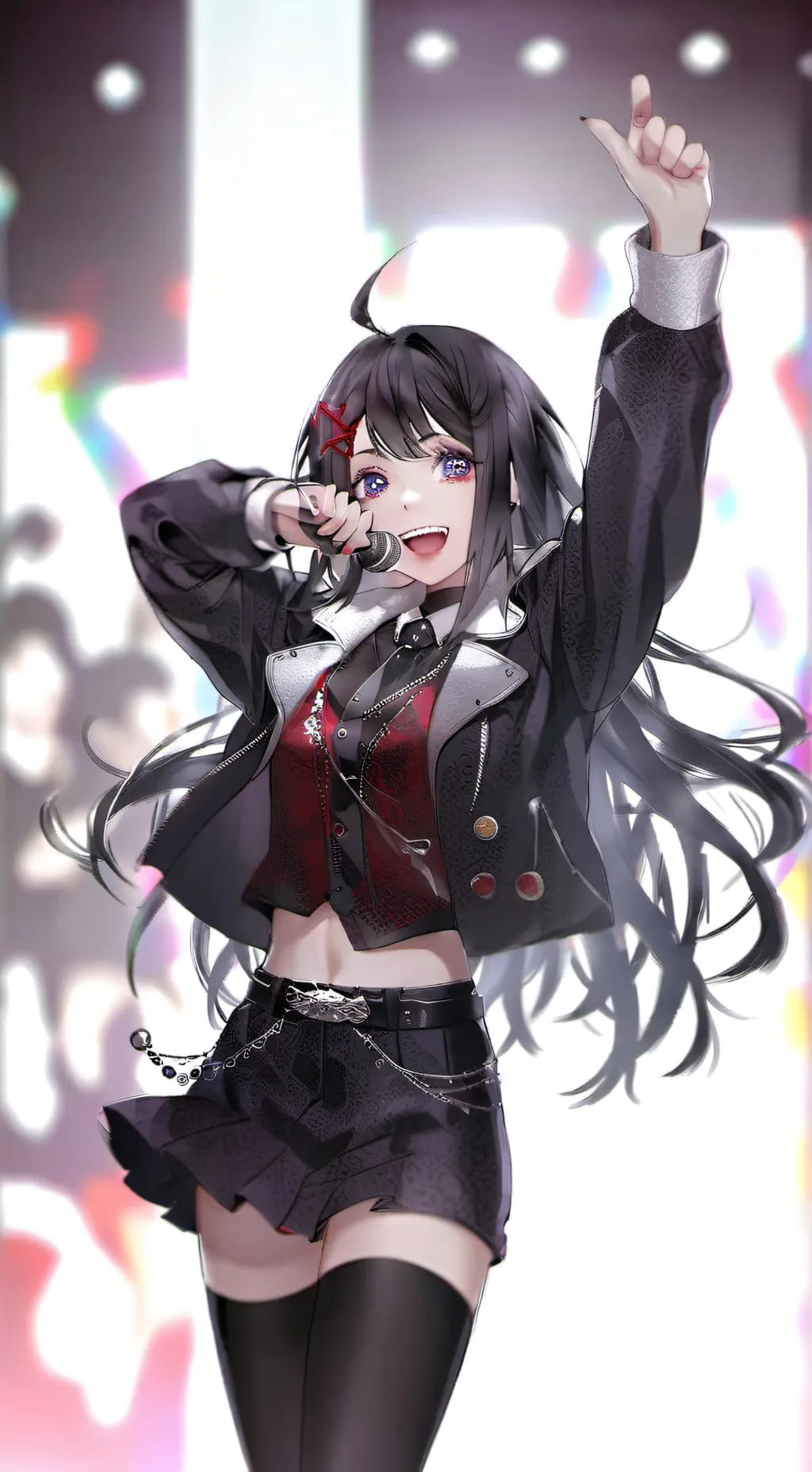 ai character: Musical cures mha background