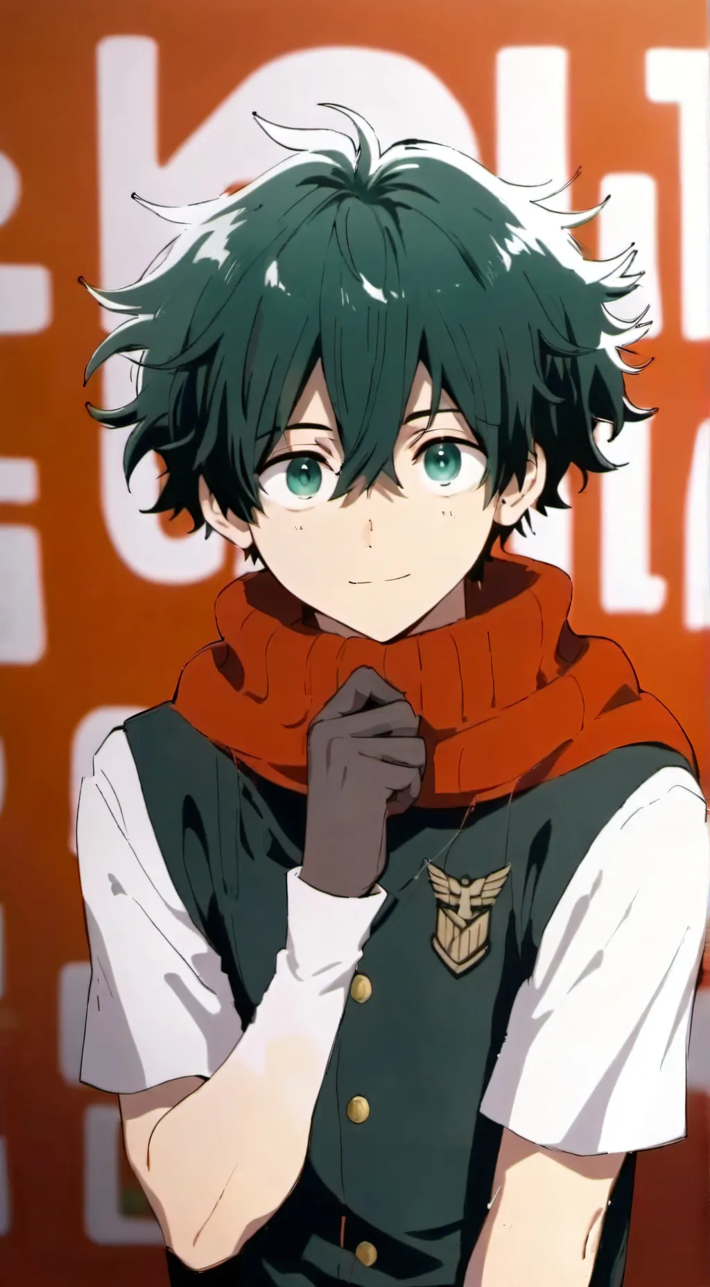 ai character: deku background