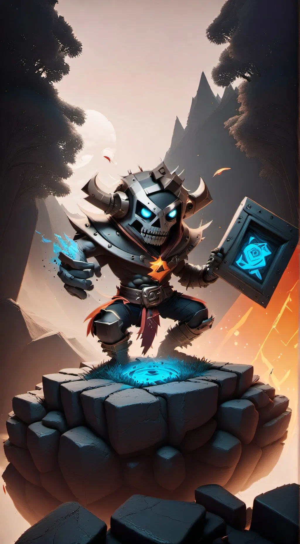 ai character: gd impossible background