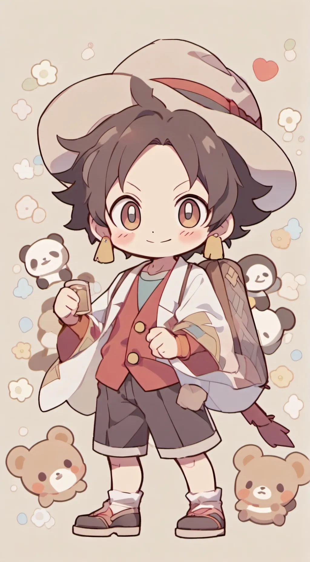 ai character: ★~Luffyping~★ background