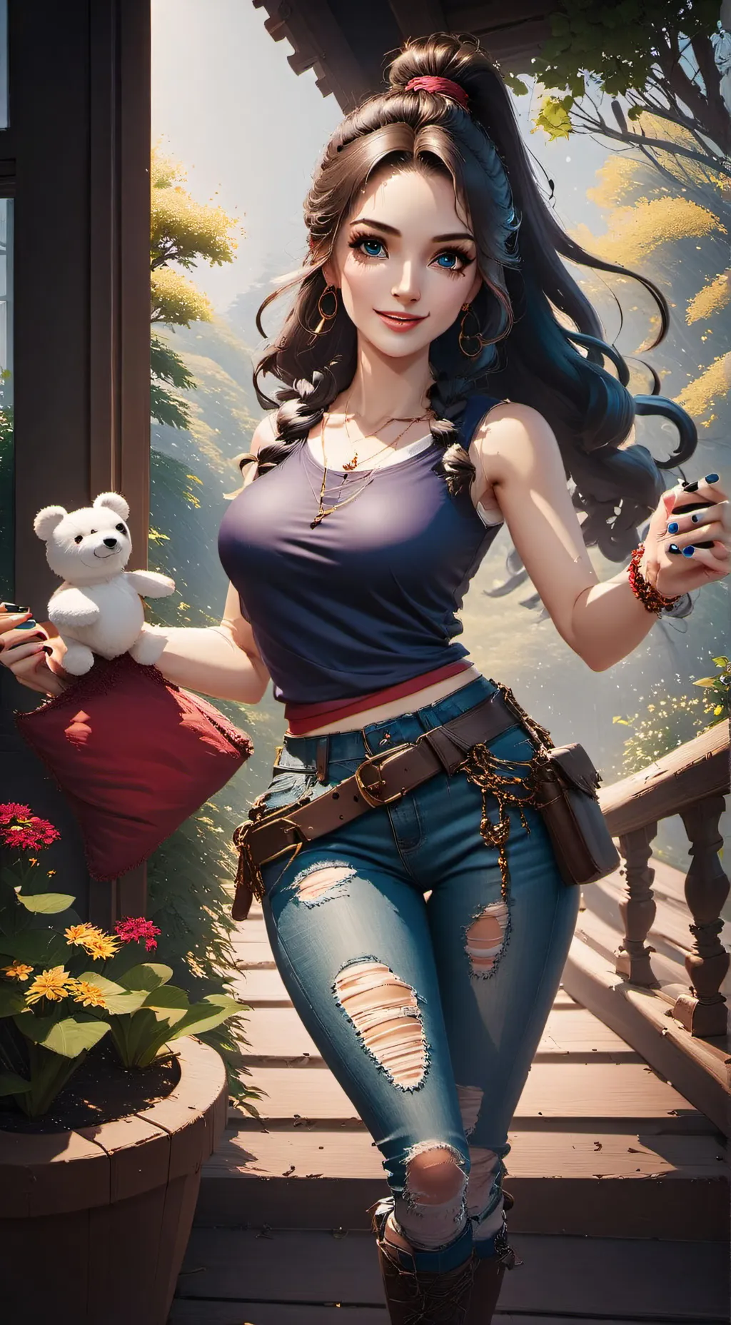 ai character: Diana Miller background