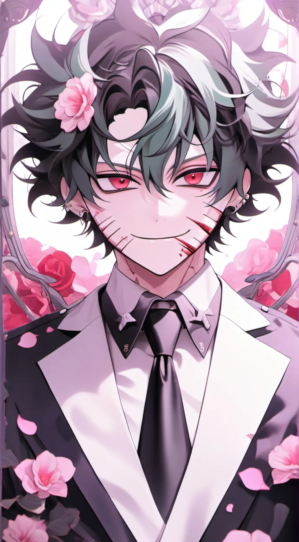 ai character: tueresdekuvillano~ background