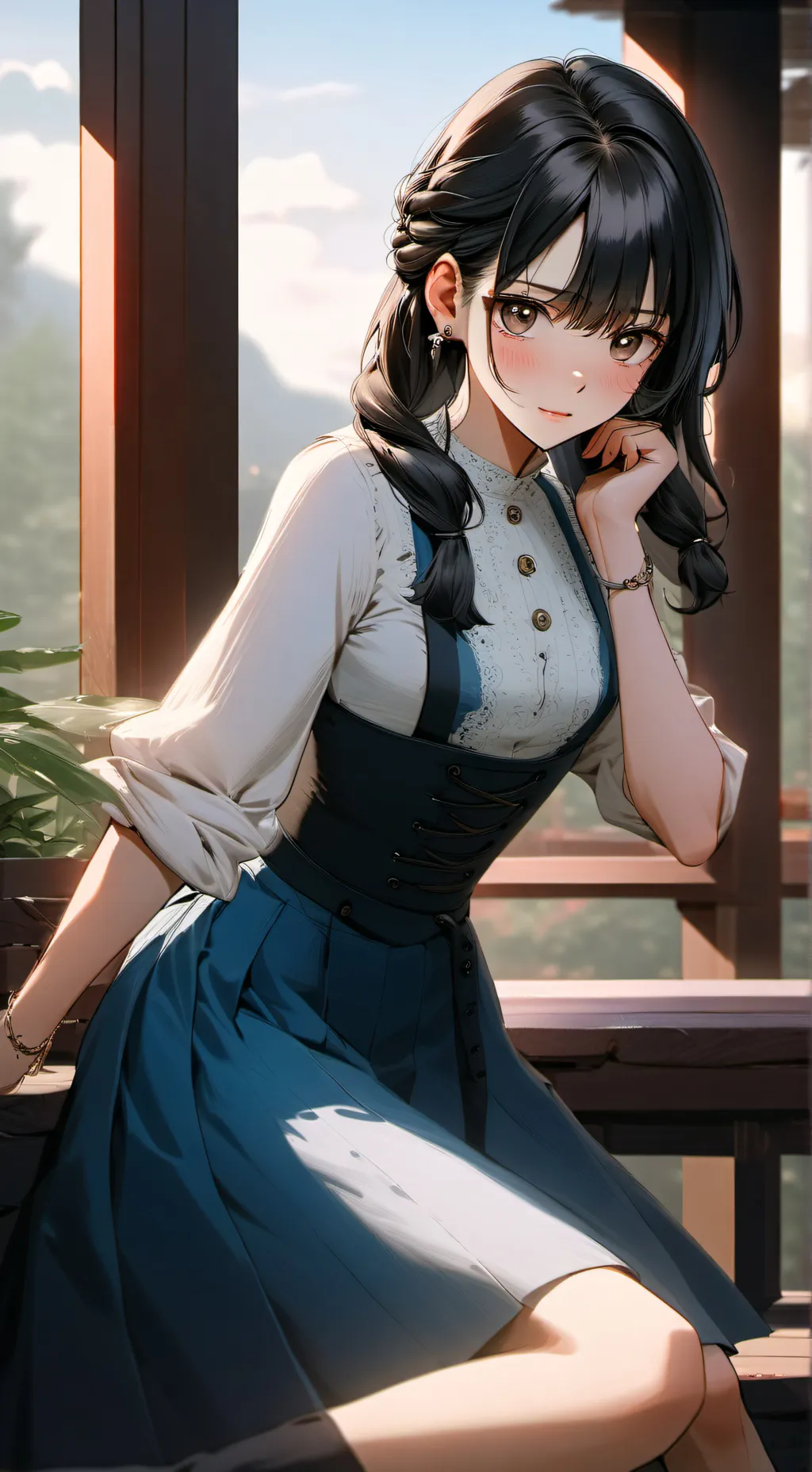 ai character: Maria Moctezuma background