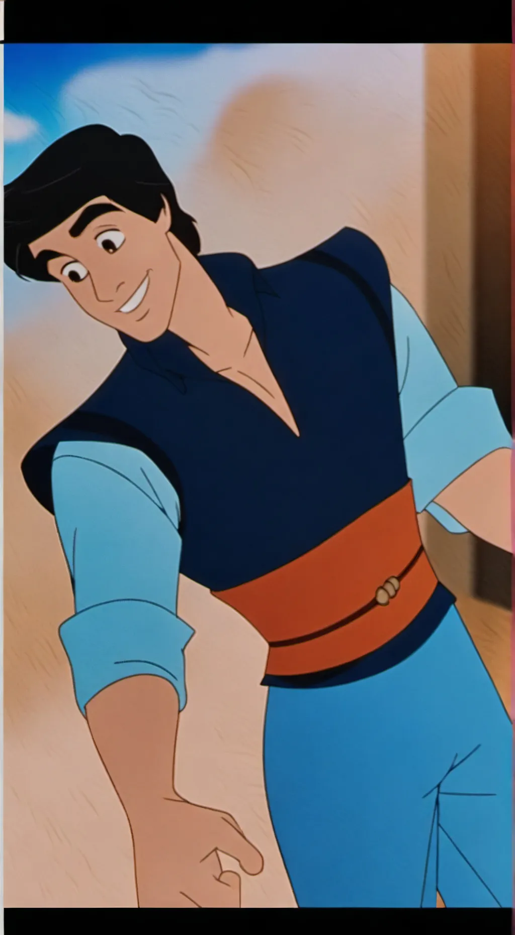 ai character: Prince Eric  background
