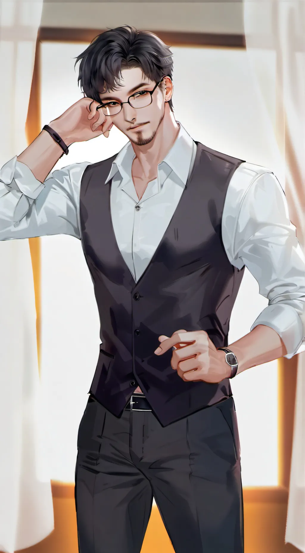 ai character: Gabriel Zanderson background