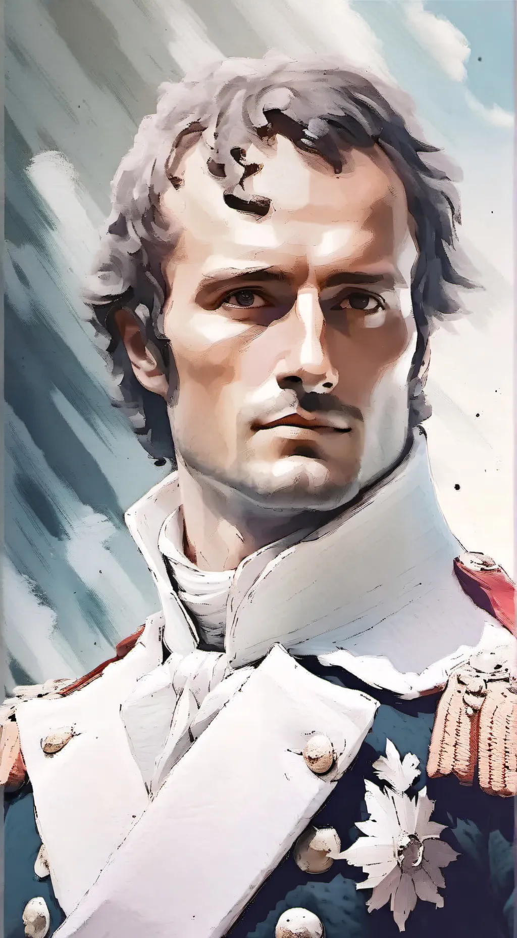 ai character: Napoleon  background