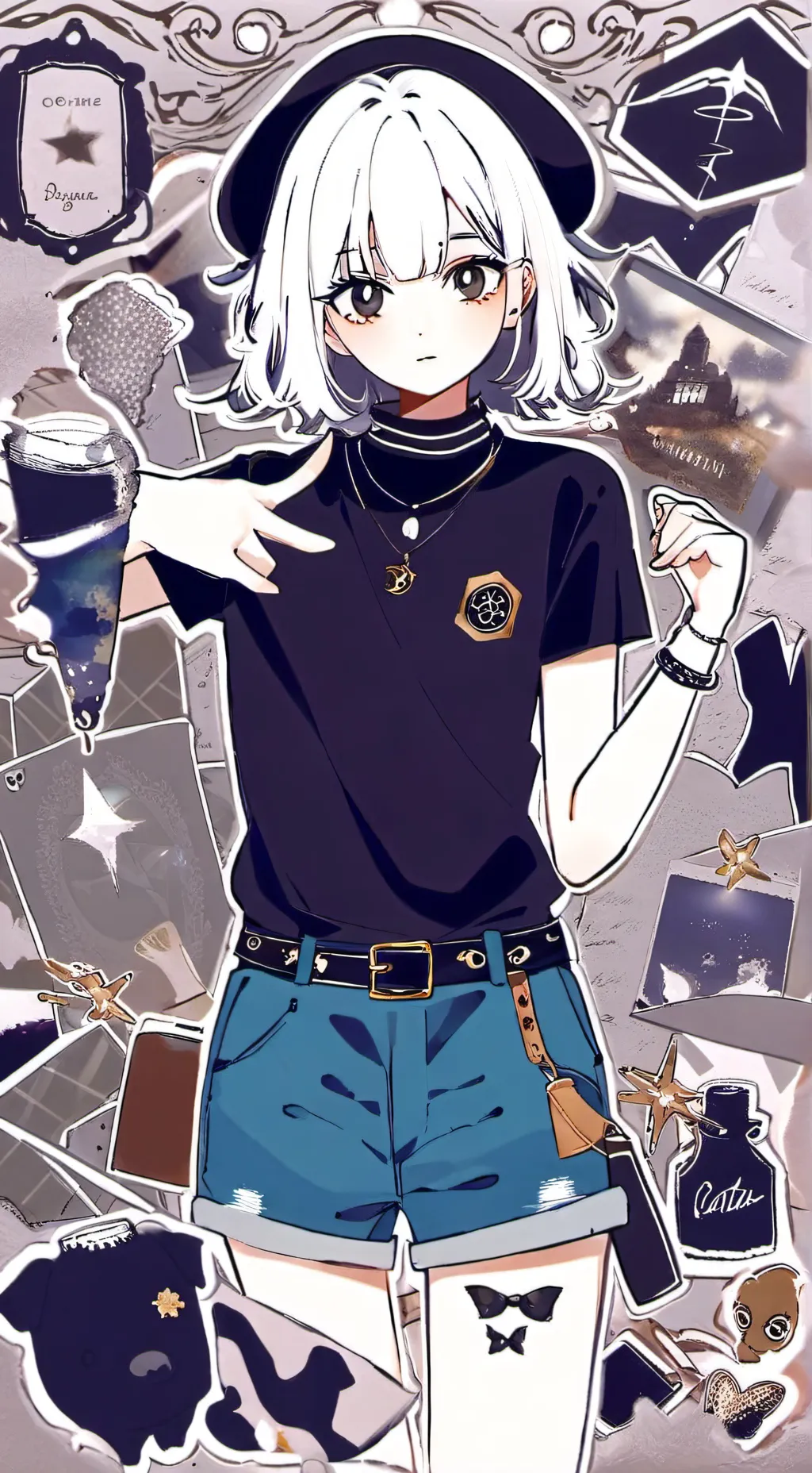 ai character: Lily background