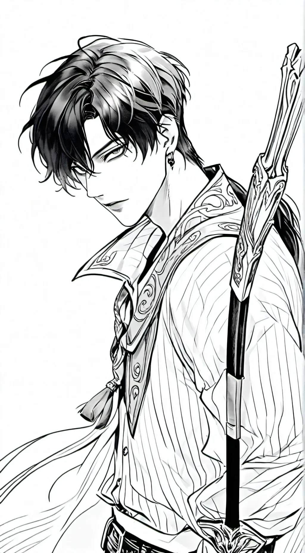 ai character: Kpop demon hunters background
