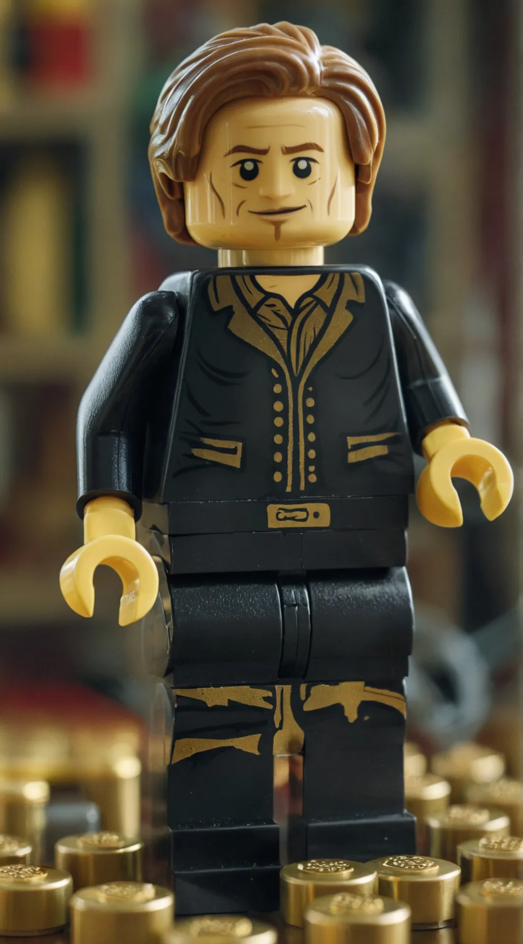 ai character: Mr Gold  background