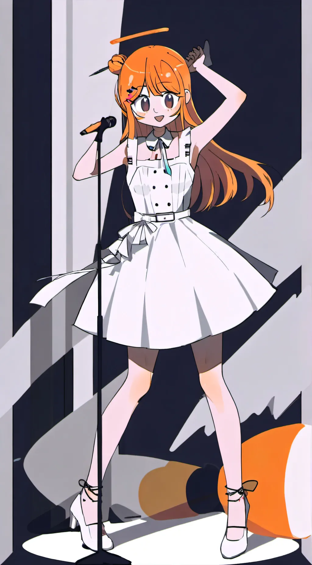 ai character: ✨dalaisah singing🌸 background