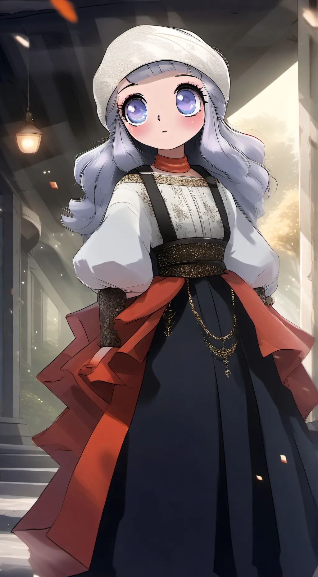 ai character: huntrix x tanjiro  background