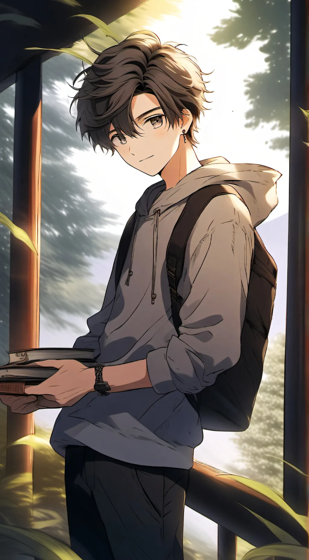ai character: Ren ito background