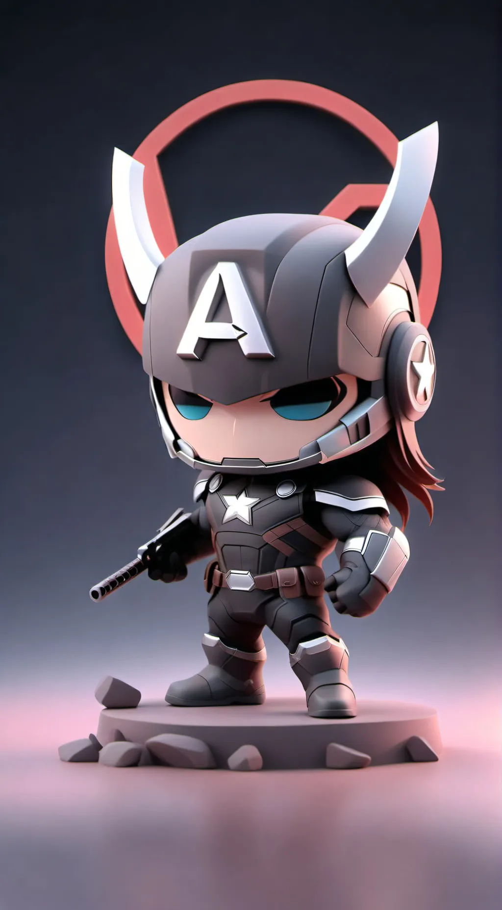 ai character: avengers baby background